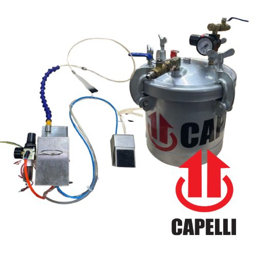 APLICAR PEGAMENTO CON BROCHA NEUMÁTICA CAP-100 CAPELLI